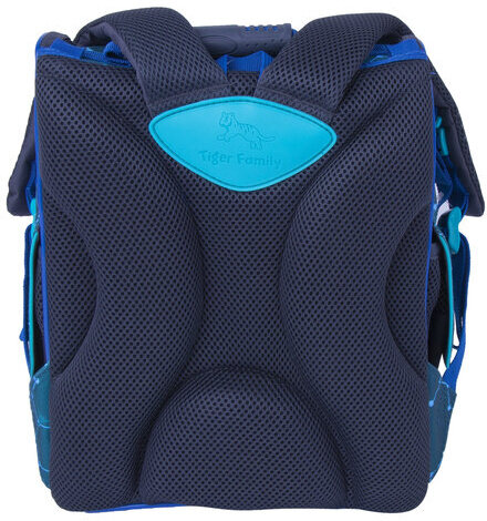 Ранец TIGER FAMILY для начальной школы, Nature Quest, "Metal Dino", 35х31х19 см, 228877, TGNQ-054A