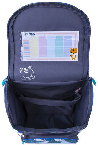 Ранец TIGER FAMILY для начальной школы, Nature Quest, "Metal Dino", 35х31х19 см, 228877, TGNQ-054A
