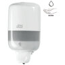Дозатор для жидкого мыла TORK (Система S2) Elevation, 0,5 л, mini, белый, 561000
