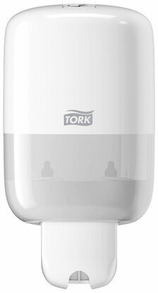 Дозатор для жидкого мыла TORK (Система S2) Elevation, 0,5 л, mini, белый, 561000