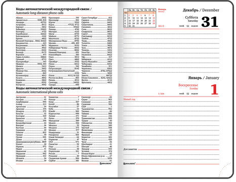 Ежедневник датированный 2023 МАЛЫЙ ФОРМАТ 100х150 мм А6, BRAUBERG "Rainbow", под кожу, красный, 113924