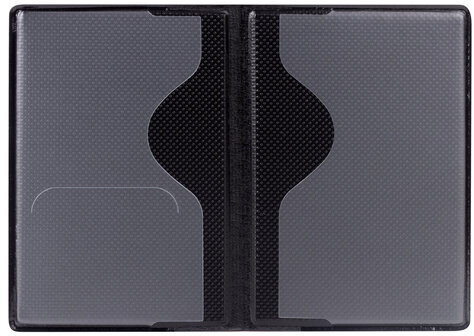 Обложка для паспорта STAFF, полиуретан под кожу, "ПАСПОРТ", красная, 237601