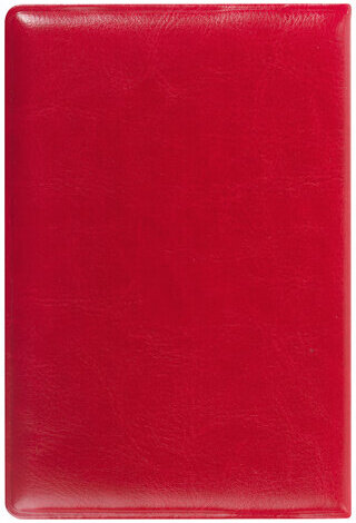 Обложка для паспорта STAFF, полиуретан под кожу, "ПАСПОРТ", красная, 237601