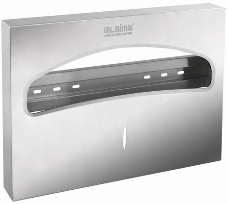Диспенсер для покрытий на унитаз LAIMA PROFESSIONAL INOX, (V1) 1/2, нержавеющая сталь, матовый, 605702
