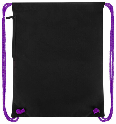 Мешок для обуви BRAUBERG PREMIUM, карман, подкладка, светоотражайка, 43х33 см, Anime movie, 272423