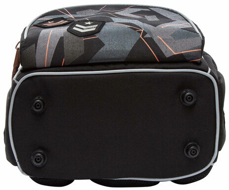 Ранец GRIZZLY анатомическая спинка, с мешком для обуви, для мальчиков, SERIOUS, 33х25х13 см, RAm-485-6/1