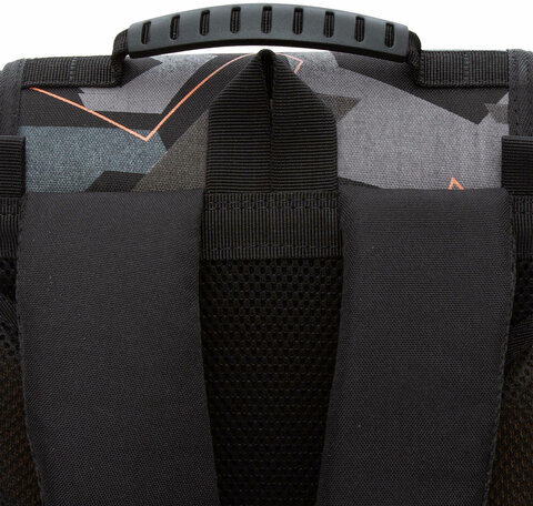 Ранец GRIZZLY анатомическая спинка, с мешком для обуви, для мальчиков, SERIOUS, 33х25х13 см, RAm-485-6/1