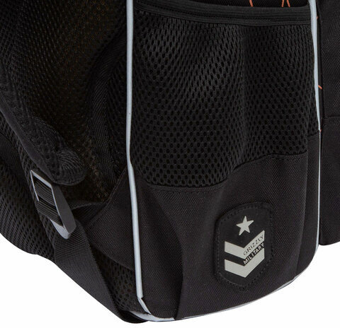 Ранец GRIZZLY анатомическая спинка, с мешком для обуви, для мальчиков, SERIOUS, 33х25х13 см, RAm-485-6/1