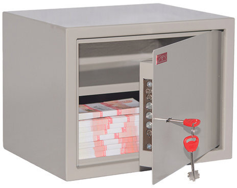 Шкаф металлический для документов КБС-01, (260х330х260 мм; 8 кг), сварной