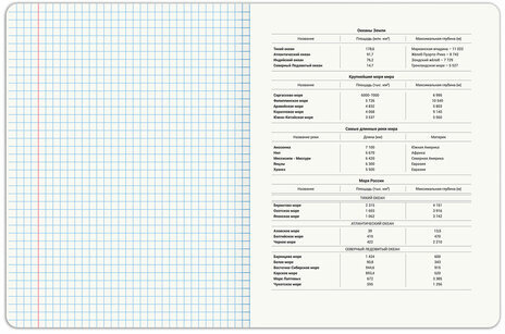 Тетрадь предметная DOG БОБИК 48 л., TWIN-лак, ГЕОГРАФИЯ, клетка, подсказ, BRAUBERG, 404786