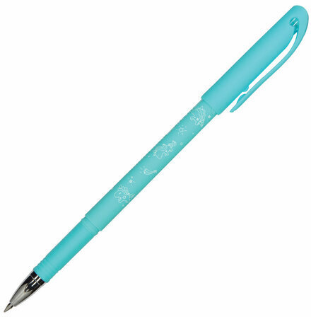 Ручка стираемая гелевая BRUNO VISCONTI Единороги, СИНЯЯ, узел 0,5 мм, линия письма 0,3 мм, 20-0254