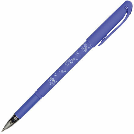 Ручка стираемая гелевая BRUNO VISCONTI Единороги, СИНЯЯ, узел 0,5 мм, линия письма 0,3 мм, 20-0254