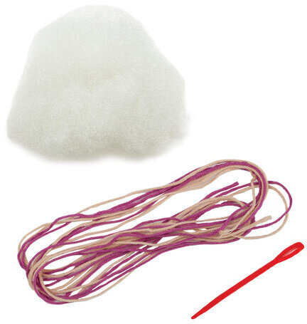 Набор для шитья игрушки из фетра "Куколка", ЮНЛАНДИЯ, 664733