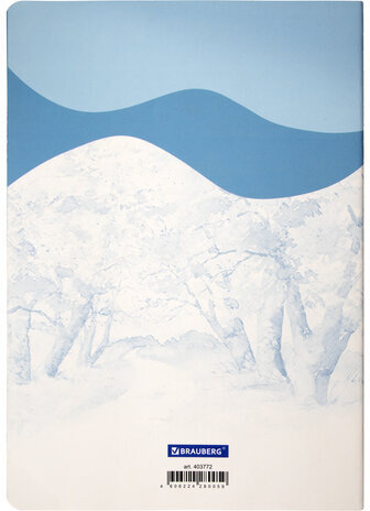 Тетрадь 40 л. в клетку обложка SoftTouch, бежевая бумага 70 г/м2, сшивка, А5 (147х210 мм), BEAUTIFUL DAY, BRAUBERG, 403772