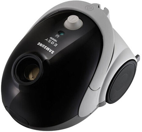 Пылесос SAMSUNG SC5241, с пылесборником, потребляемая мощность 1800 Вт, мощность всасывания 410 Вт, черный