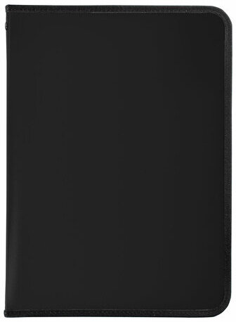 Папка для документов и тетрадей на молнии пластиковая BRAUBERG А4, 320х230 мм, черная, 271714