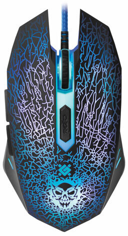 Набор проводной игровой DEFENDER Target MKP-350, USB, клавиатура, мышь 5 кнопок+1 колесо-кнопка, гарнитура, коврик, 52350