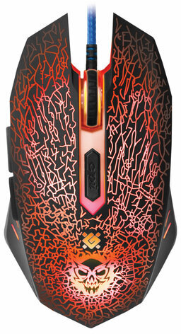 Набор проводной игровой DEFENDER Target MKP-350, USB, клавиатура, мышь 5 кнопок+1 колесо-кнопка, гарнитура, коврик, 52350