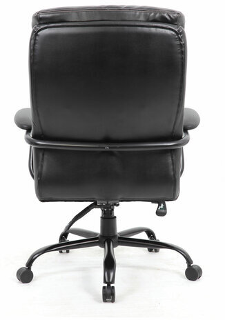 Кресло офисное BRABIX PREMIUM "Heavy Duty HD-004", НАГРУЗКА до 200 кг, экокожа, черное, 531942