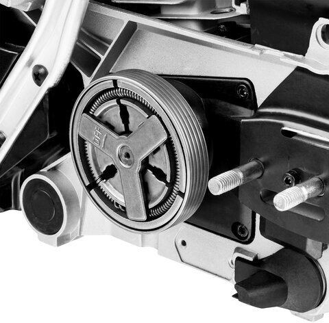 Бензопила STEHER BS-58-45, 2600 Вт, 11000 об/мин, объем двигателя 58 см3, 3,5 л.с., BS-58-45