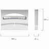Диспенсер для покрытий на унитаз LAIMA PROFESSIONAL INOX, (V1) 1/2, нержавеющая сталь, зеркальный, 605703
