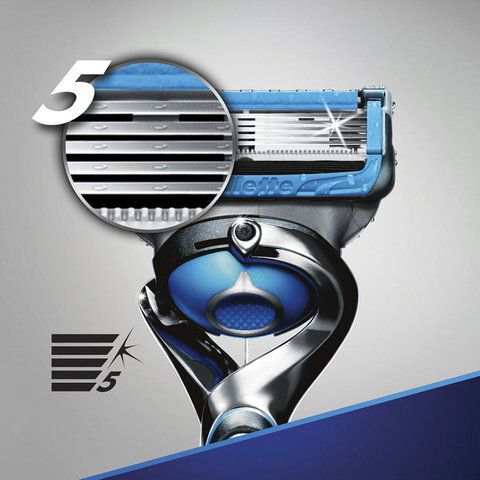Бритва GILLETTE (Жиллет) "Fusion ProShield Chill" с 1 сменной кассетой, для мужчин, 50016200