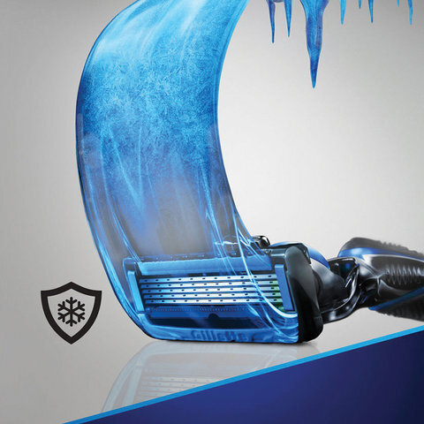 Бритва GILLETTE (Жиллет) "Fusion ProShield Chill" с 1 сменной кассетой, для мужчин, 50016200