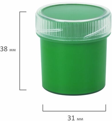 Краски акриловые для рисования и творчества 12 цветов по 20 мл, BRAUBERG HOBBY, 192435