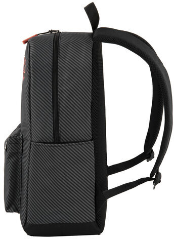 Рюкзак BRAUBERG ENERGETIC универсальный, эргономичный, "Recycle", черный, 43х30х16 см, 270796