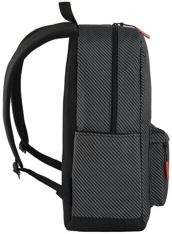 Рюкзак BRAUBERG ENERGETIC универсальный, эргономичный, "Recycle", черный, 43х30х16 см, 270796