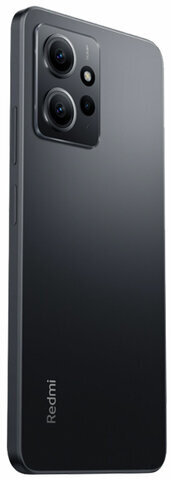 Смартфон XIAOMI Redmi Note 12, 2 SIM, 6,67", 4G (LTE), 50+8+2 Мп, 6/128 ГБ, черный, MZB0E0FRU