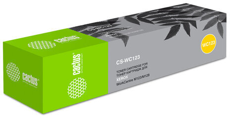 Тонер-картридж CACTUS (CS-WC123) для XEROX WorkCentre 123/128/133, ресурс 30000 стр.