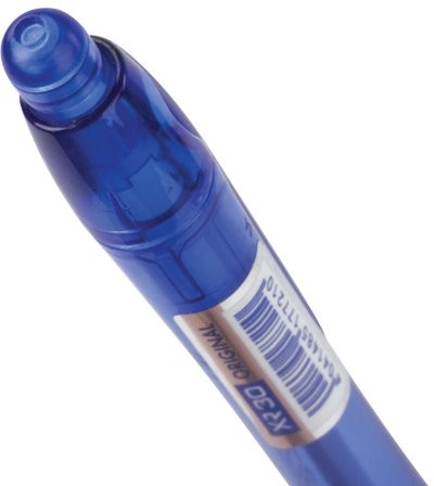 Ручка шариковая автоматическая ERICH KRAUSE "XR-30", СИНЯЯ, корпус синий, узел 0,7 мм, линия письма 0,35 мм, 17721