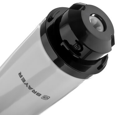 Блендер погружной BRAYER BR1243, 800 Вт, 2 скорости, 2 насадки, стакан, белый