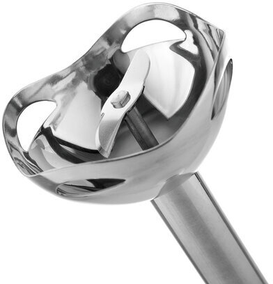 Блендер погружной BRAYER BR1243, 800 Вт, 2 скорости, 2 насадки, стакан, белый