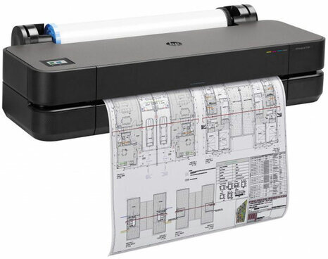 Плоттер HP DesignJet T230 24" А1, Wi-Fi, сетевая карта, без подставки, 5HB07A