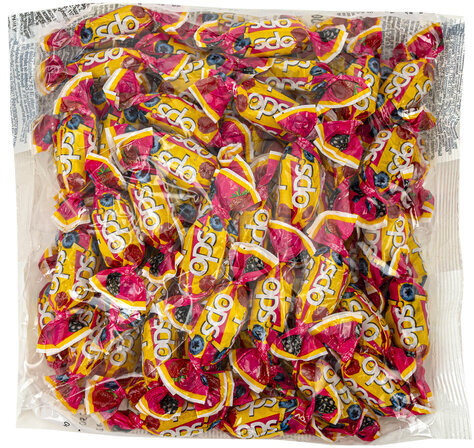 Карамель с желейной начинкой "ОПС" со вкусом тутти-фрутти, 500 г, ВК284