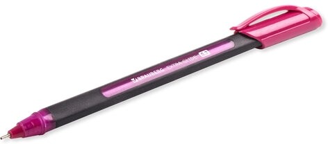 Ручка шариковая масляная BRAUBERG "Extra Glide Soft Color", СИНЯЯ, узел 0,7 мм, линия письма 0,35 мм, 142928