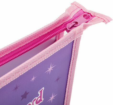 Папка для тетрадей ПИФАГОР А5, 1 отделение, пластик, на молнии, Happy Unicorn, 272199