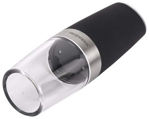 Набор гравитационных мельниц для соли и специй, электрические, 2 шт., PM-6, DASWERK, 456624