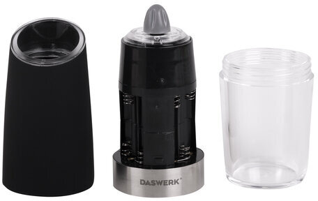 Набор гравитационных мельниц для соли и специй, электрические, 2 шт., PM-6, DASWERK, 456624