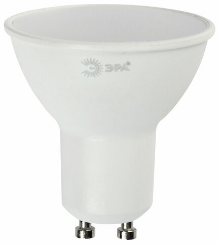 Лампа светодиодная ЭРА STD, 12 (110) Вт, цоколь GU10, софит, холодный белый свет, 35000 ч., LEDMR16-12W-860-GU10, Б0049076