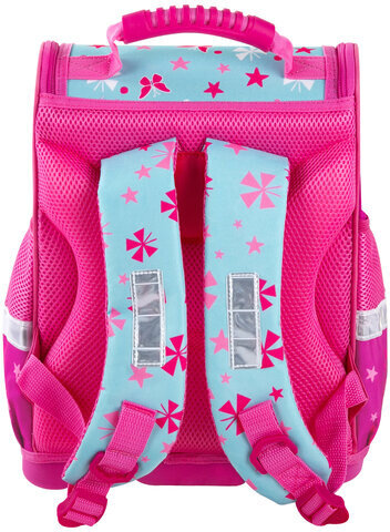 Ранец ЮНЛАНДИЯ WISE, 1 отделение, 3 кармана, устойчивое дно, "Lovely fox", 37x29х15 см, 271396