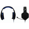 Наушники с микрофоном (гарнитура) SVEN AP-U980MV, проводные, 2,2 м, объемный звук 7.1, черно-синие, SV-015633