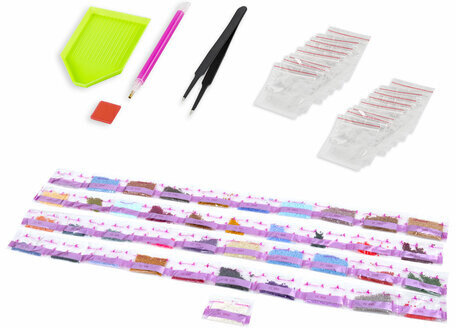 Картина стразами (алмазная мозаика), 40х50 см, ОСТРОВ СОКРОВИЩ "Южный полдень", на подрамнике, 663875