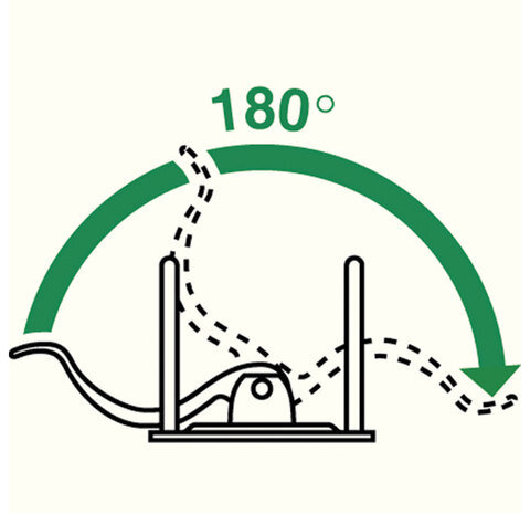 Папка-регистратор LEITZ, механизм 180°, покрытие пластик, 80 мм, черная, 10101295, 10101295P