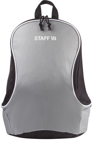 Рюкзак STAFF FLASH универсальный, серо-черный, 40х30х16 см, 227047