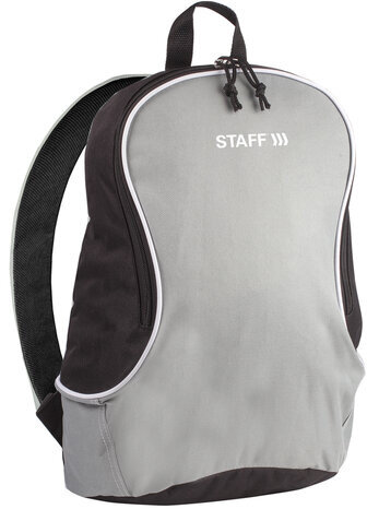 Рюкзак STAFF FLASH универсальный, серо-черный, 40х30х16 см, 227047