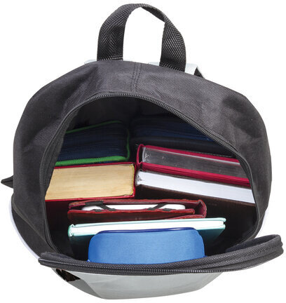 Рюкзак STAFF FLASH универсальный, серо-черный, 40х30х16 см, 227047