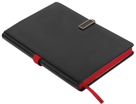 Скетчбук, слоновая кость 140 г/м2 130х210 мм, 80 л., КОЖЗАМ, застежка металл, BRAUBERG ART CLASSIC, "Inspiration", под кожу, черный, 116464